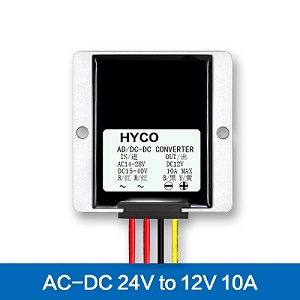24VAC to 12VDC 8A/10A