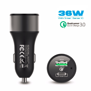 36w usb c pd car charger