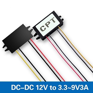 12V to 3.3V-9V 3A