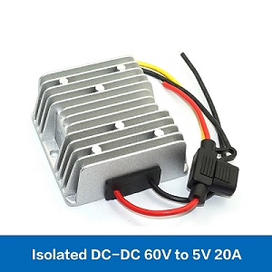 Isolated 60V to 5V 20A 