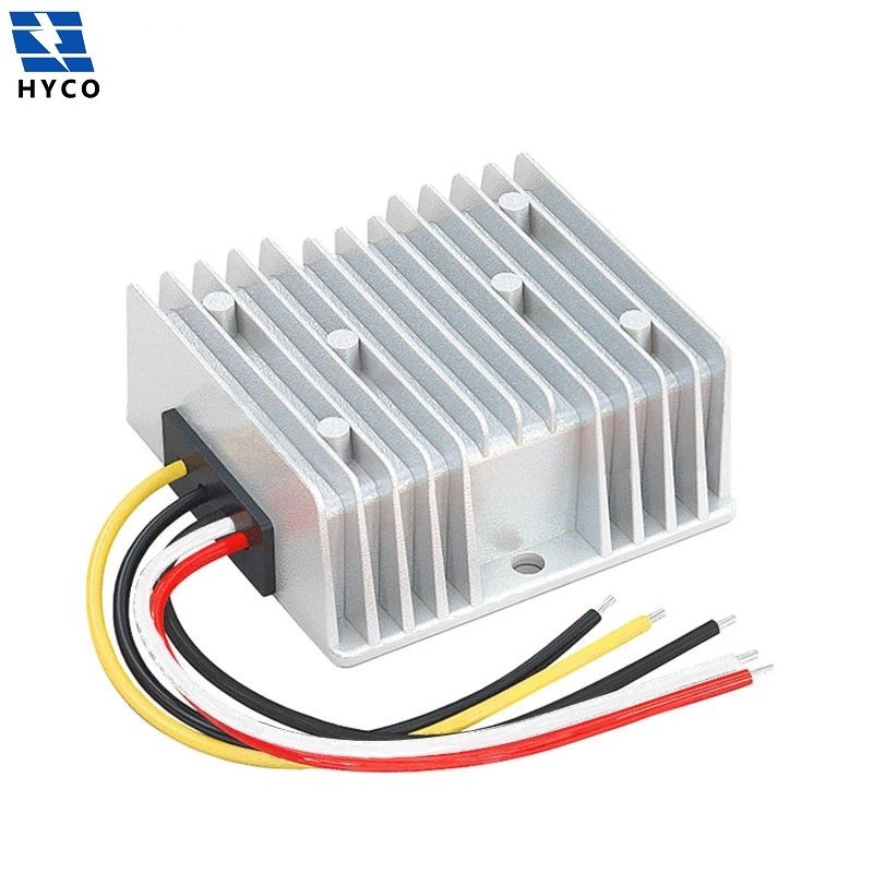 30-90V to 12V 5A 10A 15A 20A DC DC Buck Power Converter 48V 60V 72V 84V to 12V Step Down Voltage Module with ACC Enable Cable 