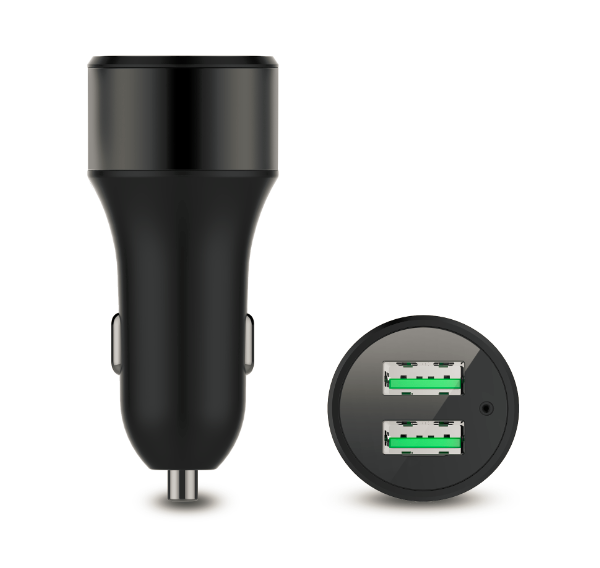 10-Pack UNICORN USB-C Car Chargers – Dual Port QC 3.0 2.4A + 18W PD – Wholesale Bulk Lot